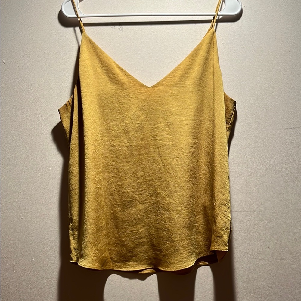 EUC - Express Gold Tank Top. Size L.